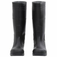 vidaXL Gummistiefel Schwarz Gr&ouml;&szlig;e 43 PVC