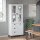 vidaXL Highboard VIKEN Wei&szlig; 80x40x190 cm Massivholz Kiefer