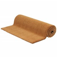 vidaXL Fu&szlig;matte Natur 80x100 cm Kokosfaser Getuftet