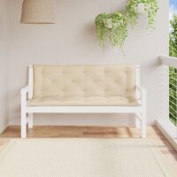 vidaXL Gartenbank-Auflagen 2 Stk. Beige 150x50x7 cm Oxford-Gewebe