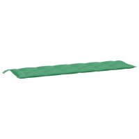 vidaXL Gartenbank-Auflage Gr&uuml;n 200x50x7 cm Oxford-Gewebe