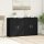 vidaXL Sideboards 2 Stk. Schwarz 60x31x70 cm Holzwerkstoff