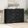 vidaXL Sideboards 2 Stk. Schwarz 60x31x84 cm Holzwerkstoff