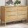 vidaXL Kommode FLORO Wachsbraun Massivholz Kiefer