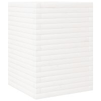 vidaXL Pflanzkübel Weiß 50x50x68,5 cm...