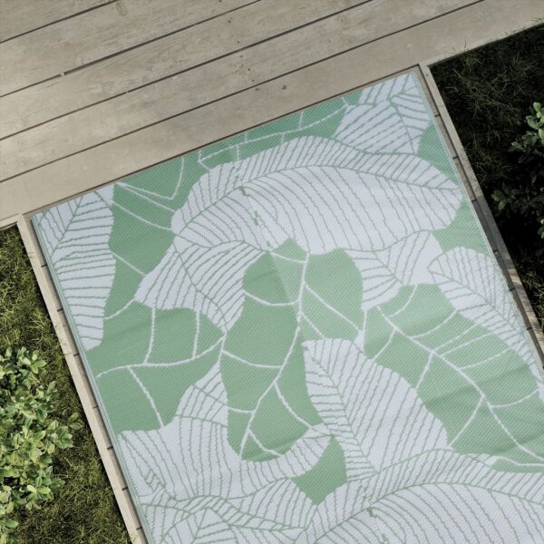 vidaXL Outdoor-Teppich Gr&uuml;n 120x180 cm PP