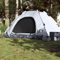 vidaXL Campingzelt 5 Personen Weiß...