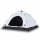 vidaXL Campingzelt 5 Personen Weiß Verdunkelungsstoff Quick Release
