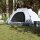 vidaXL Campingzelt 5 Personen Weiß Verdunkelungsstoff Quick Release