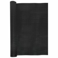 vidaXL Balkon-Sichtschutz Schwarz 400x90 cm Poly Rattan