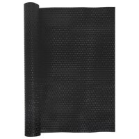 vidaXL Balkon-Sichtschutz Schwarz 1000x90 cm Poly Rattan