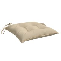 vidaXL Palettenkissen 4 Stk. Beige 50x50x7 cm Oxford-Gewebe