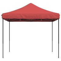 vidaXL Partyzelt Faltbar Pop-Up Burgunderrot 292x292x315 cm