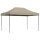 vidaXL Partyzelt Faltbar Pop-Up Taupe 440x292x315 cm