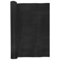 vidaXL Balkon-Sichtschutz Schwarz 500x80 cm Poly Rattan