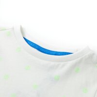 Kinder-T-Shirt Ecru 116