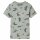 Kinder-T-Shirt Helles Khaki Melange 140