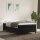 vidaXL Boxspringbett mit Matratze Schwarz 120x190 cm Samt