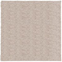 vidaXL Shaggy-Teppich PAMPLONA Hochflor Modern Beige 120x120 cm