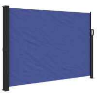 vidaXL Seitenmarkise Ausziehbar Blau 140x600 cm