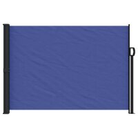 vidaXL Seitenmarkise Ausziehbar Blau 140x600 cm