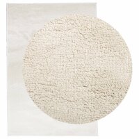 vidaXL Teppich OVIEDO Kurzflor Beige 120x170 cm