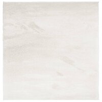 vidaXL Teppich OVIEDO Kurzflor Beige 160x160 cm