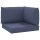 vidaXL Palettenkissen 3 Stk. Marineblau Oxford-Gewebe