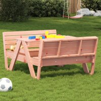 vidaXL Picknicktisch f&uuml;r Kinder 88x122x58 cm Massivholz Douglasie