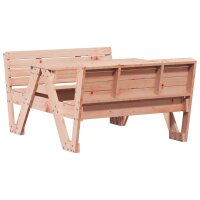 vidaXL Picknicktisch f&uuml;r Kinder 88x122x58 cm Massivholz Douglasie