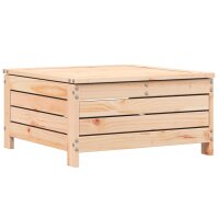 vidaXL Gartenhocker 62x63,5x32 cm Massivholz Kiefer