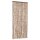 vidaXL Fliegenvorhang Beige und Dunkelbraun 56x185 cm Chenille