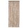 vidaXL Fliegenvorhang Beige und Dunkelbraun 56x185 cm Chenille