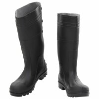 vidaXL Gummistiefel Schwarz Gr&ouml;&szlig;e 39 PVC