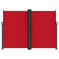vidaXL Seitenmarkise Ausziehbar Rot 180x600 cm
