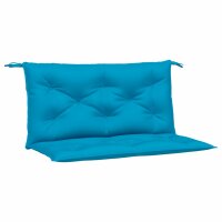 vidaXL Gartenbank-Auflagen 2 Stk. Hellblau 100x50x7 cm Oxford-Gewebe