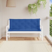 vidaXL Gartenbank-Auflagen 2 Stk. Blau 150x50x7 cm Oxford-Gewebe