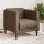 vidaXL Sessel Braun Stoff
