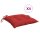 vidaXL Stuhlkissen 4 Stk. Rot 40x40x7 cm Oxford-Gewebe