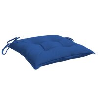 vidaXL Palettenkissen 4 Stk. Blau 50x50x7 cm Oxford-Gewebe