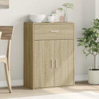 vidaXL Sideboard Sonoma-Eiche 60x30x84 cm Holzwerkstoff