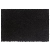 vidaXL Fu&szlig;matten 2 Stk. Schwarz 40x60 cm Kokosfaser Getuftet