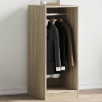 vidaXL Kleiderschrank Sonoma-Eiche 48x41x102 cm Holzwerkstoff