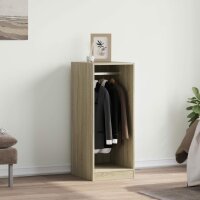 vidaXL Kleiderschrank Sonoma-Eiche 48x41x102 cm Holzwerkstoff