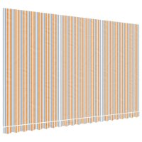 vidaXL Markisenbespannung Mehrfarbig Gestreift 5x3 m