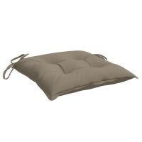 vidaXL Palettenkissen 6 Stk. Taupe 50x50x7 cm Oxford-Gewebe