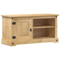 vidaXL TV-Schrank Corona 100x37x52 cm Massivholz Kiefer