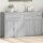 vidaXL Sideboards 2 Stk. Grau Sonoma-Eiche 60x31x70 cm Holzwerkstoff