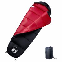 vidaXL Mumienschlafsack f&uuml;r Erwachsene Camping 3 Jahreszeiten