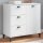 vidaXL Sideboard VIKEN Wei&szlig; 80x40x80 cm Holzwerkstoff